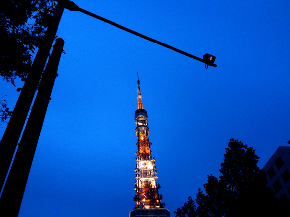 東京タワー。