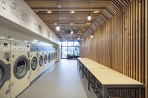 コインランドリーのアワード。