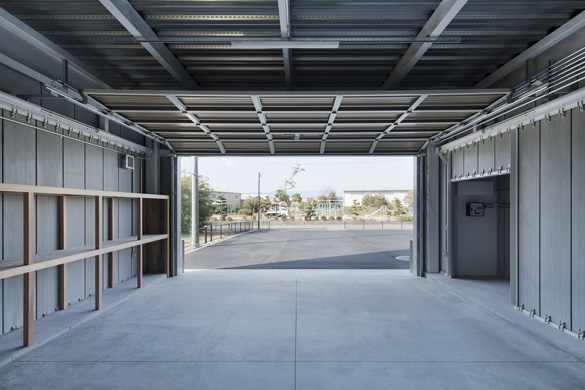 今週末は「コミュニティ消防センター」の内覧会です。