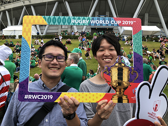 最高の場面に立ち会う。