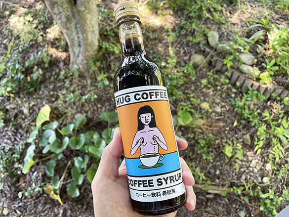 事務所でもhug coffee。