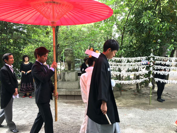 金原君の結婚。