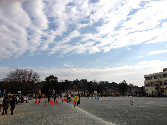 マラソン大会。