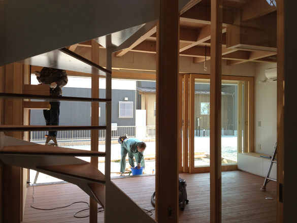 今週末はミナミノイエのオープンハウスです。