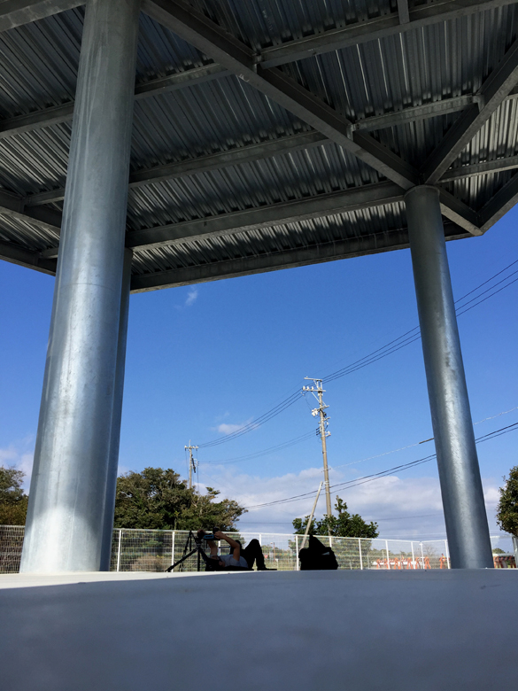 月明かりでも。