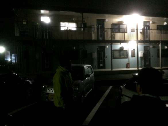 研修旅行1日目。