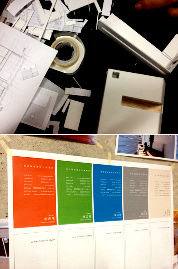 カットハットガレージEXPO！（4.渡辺隆建築設計事務所の展示です）